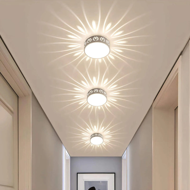 Modern LED Ceiling Light - Slim Ceiling Lamp for Hallways, Entrances, and Outdoor Balconies 0