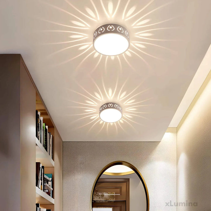 Modern LED Ceiling Light - Slim Ceiling Lamp for Hallways, Entrances, and Outdoor Balconies 3