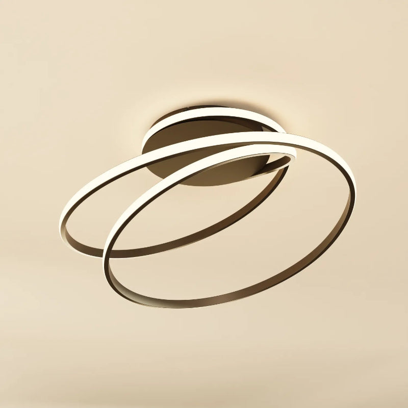 Modern LED Ceiling Light Fixture - Adjustable Color Temperature & Dimming Ceiling Lamp for Elegant Spaces 0