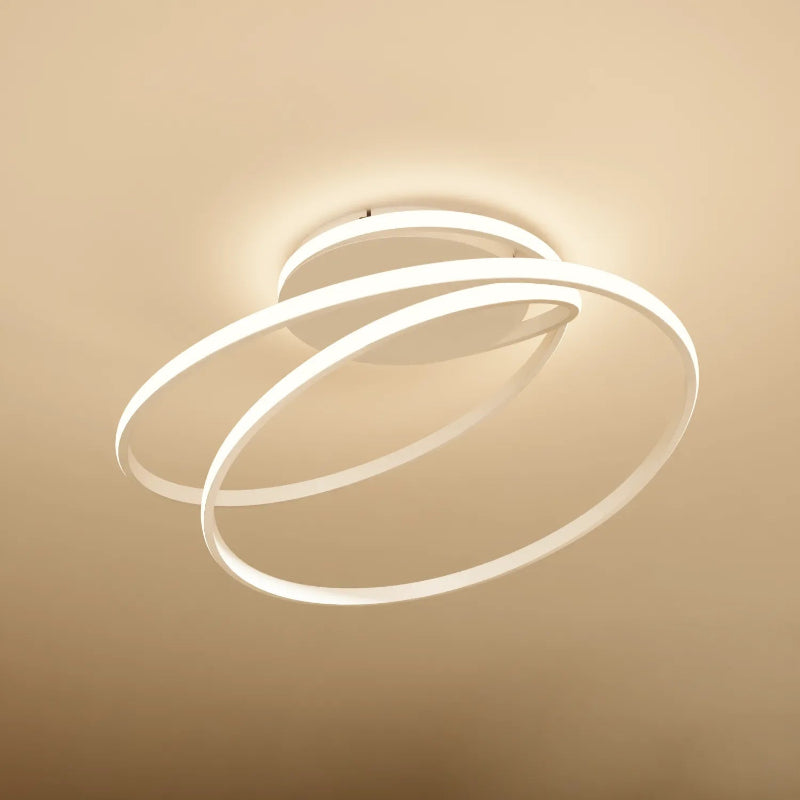 Modern LED Ceiling Light Fixture - Adjustable Color Temperature & Dimming Ceiling Lamp for Elegant Spaces 9