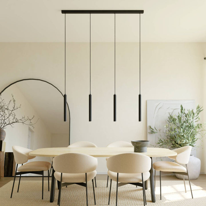 Modern Pendant Lamp with Adjustable Light Heads for Dining and Workspaces 0