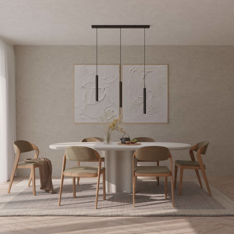Modern Pendant Lamp with Adjustable Light Heads for Dining and Workspaces 10