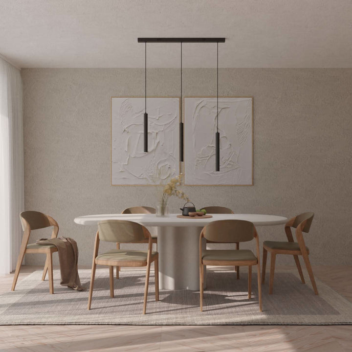 Modern Pendant Lamp with Adjustable Light Heads for Dining and Workspaces 10