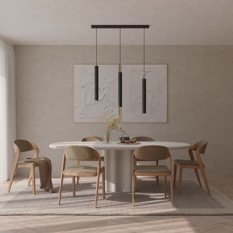 Modern Pendant Lamp with Adjustable Light Heads for Dining and Workspaces 9