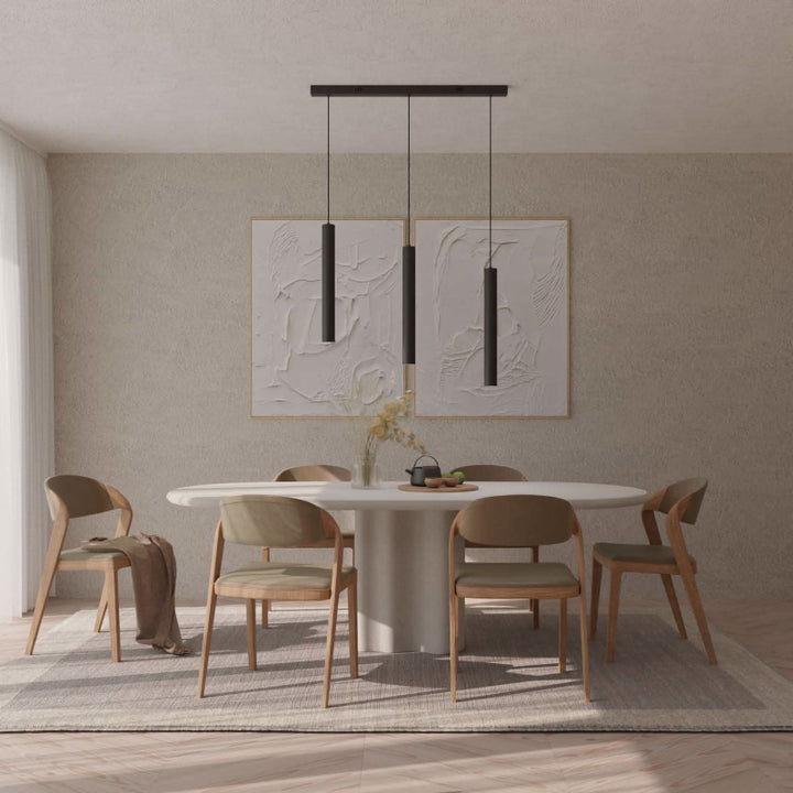 Modern Pendant Lamp with Adjustable Light Heads for Dining and Workspaces 9