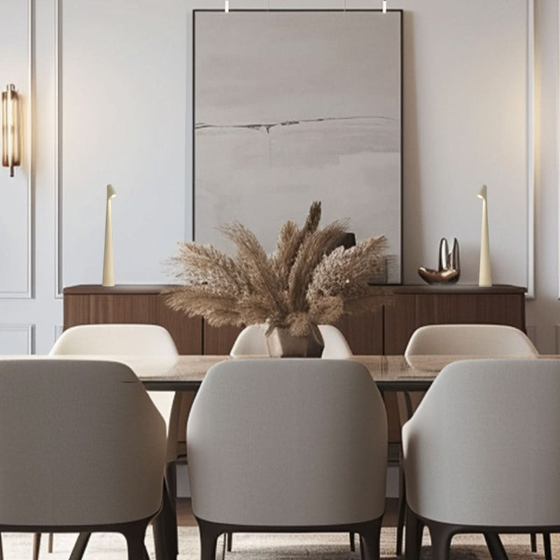 Modern Rechargeable Table Lamp – Sleek LED Design for Indoor and Outdoor Use, Wireless, Dimmable, 20-Hour Battery Life 3