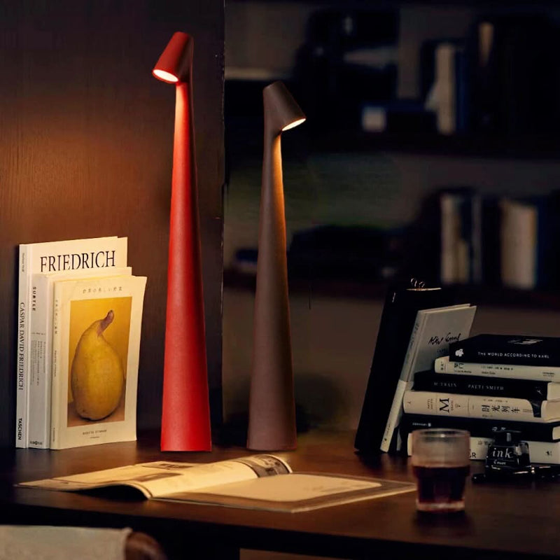 Modern Rechargeable Table Lamp – Sleek LED Design for Indoor and Outdoor Use, Wireless, Dimmable, 20-Hour Battery Life 6
