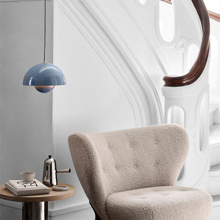 Modern Semicircular Chandelier for Home Decor with Vibrant Colors and Soft Ambient Light 13