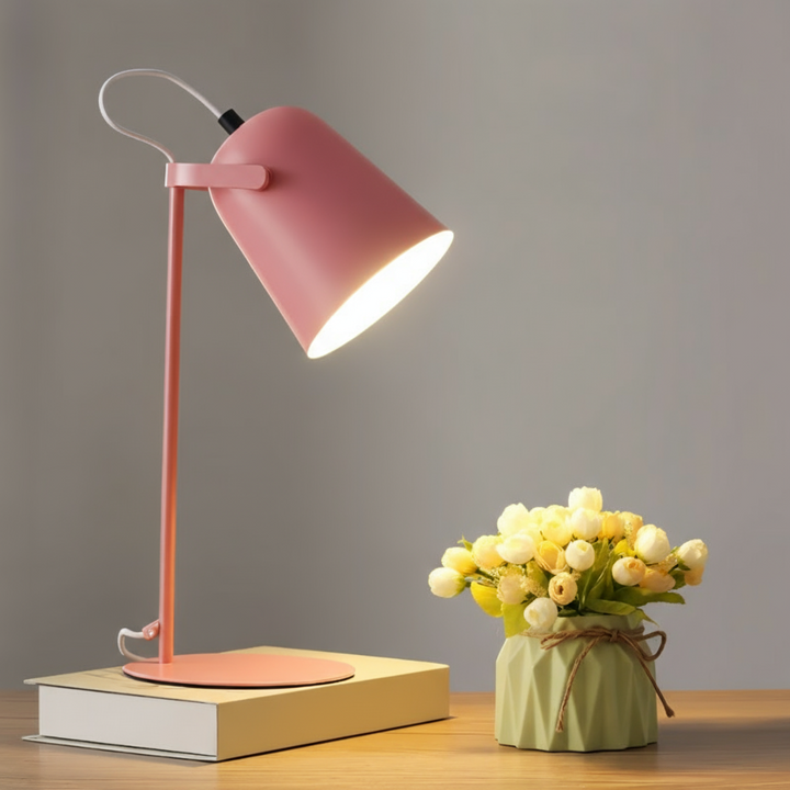 Modern Table Lamp with Adjustable Rotating Shade for Versatile Lighting 0