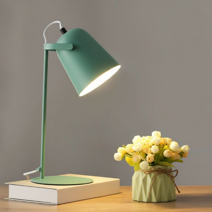 Modern Table Lamp with Adjustable Rotating Shade for Versatile Lighting 2