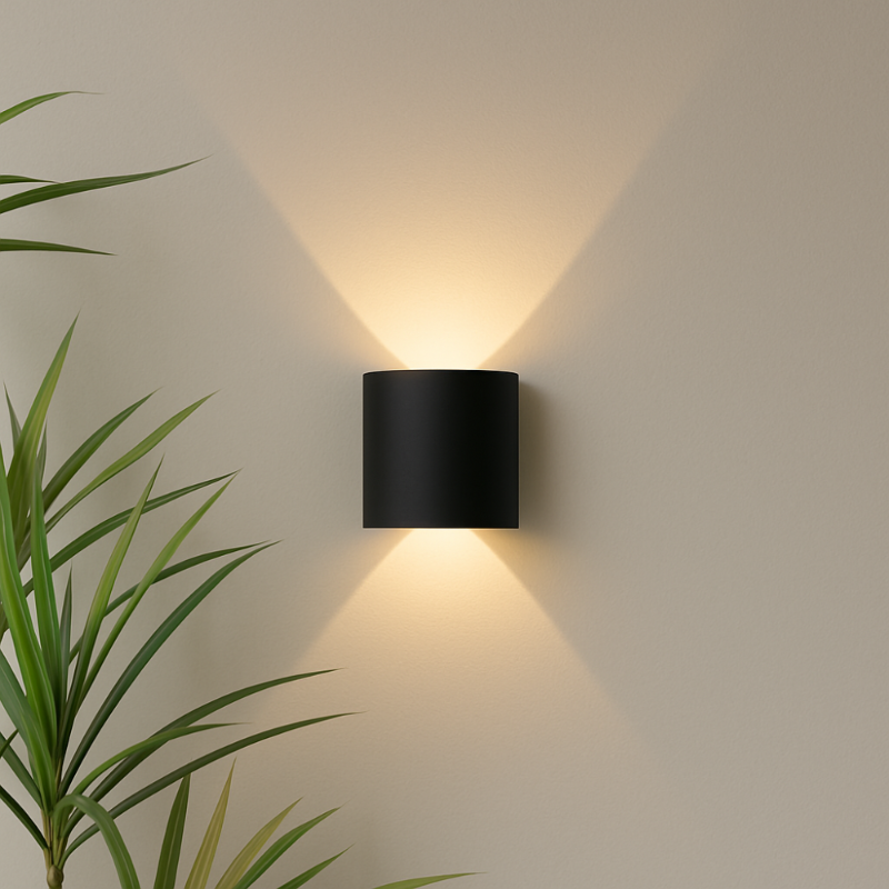 Modern Wall Light for Indoor and Outdoor Use - Versatile Wall Lamp with Minimalist Design 0