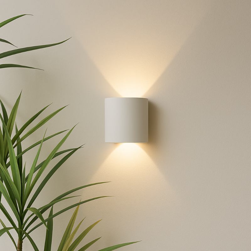 Modern Wall Light for Indoor and Outdoor Use - Versatile Wall Lamp with Minimalist Design 1
