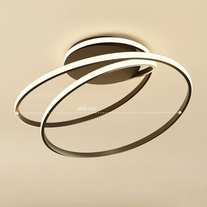 Moderne Ring-Deckenleuchte mit Einstellbarer Beleuchtung