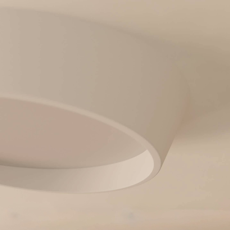 Moderne Runde LED-Deckenleuchte für Zeitgenössische Innenräume