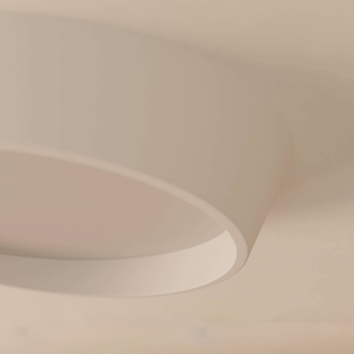 Moderne Runde LED-Deckenleuchte für Zeitgenössische Innenräume