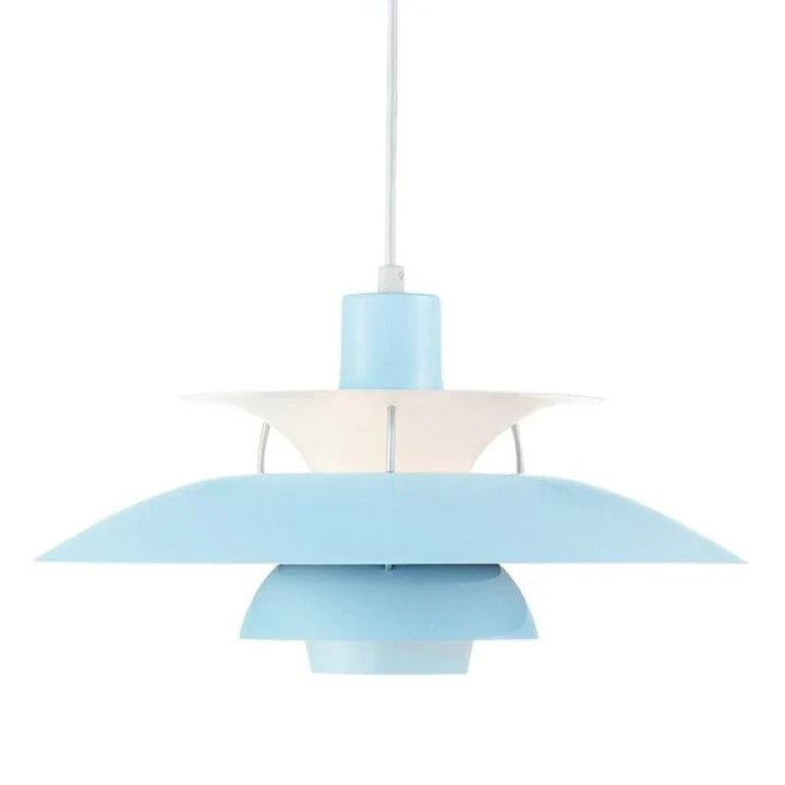 Moderne LED-Hängelampe in Farbenfrohem Metalldesign für Esstisch und Wohnbereiche – Energiesparend, E27 Fassung 10