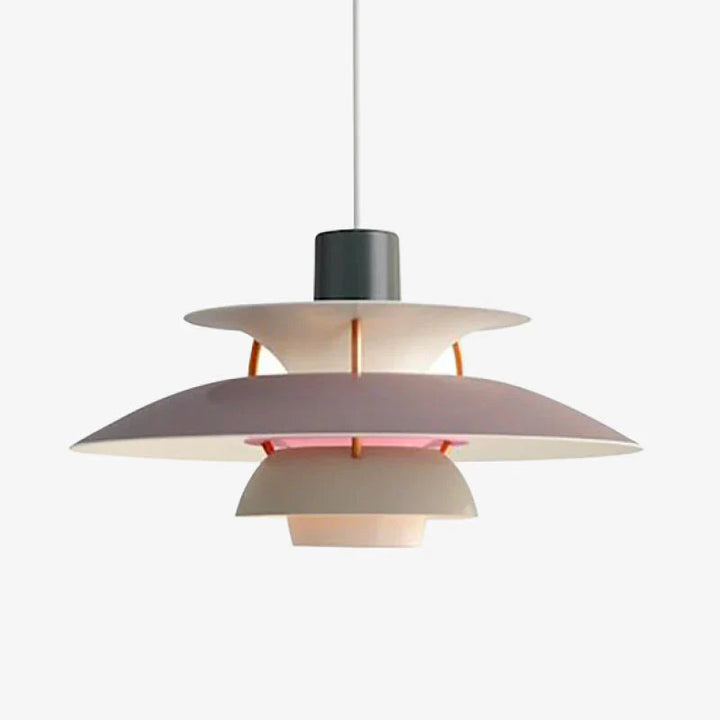 Moderne LED-Hängelampe in Farbenfrohem Metalldesign für Esstisch und Wohnbereiche – Energiesparend, E27 Fassung 15