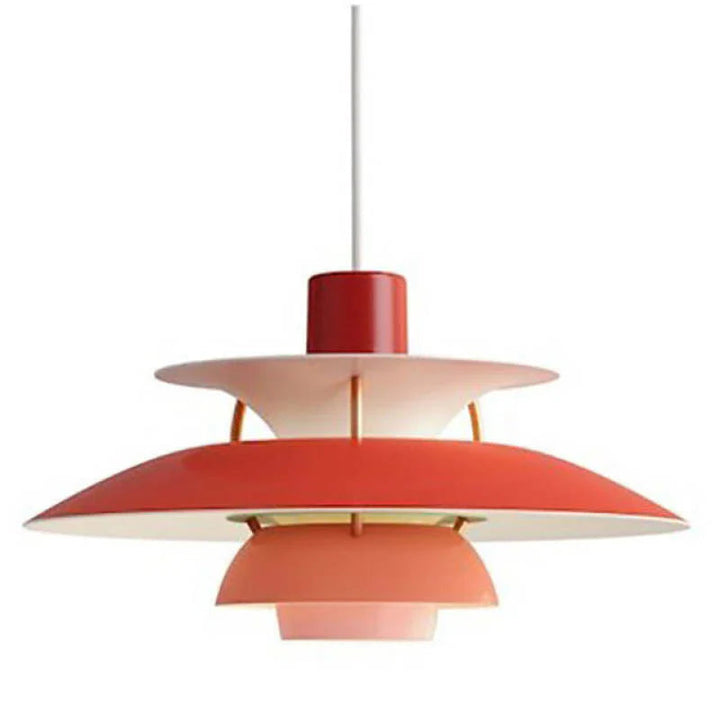Moderne LED-Hängelampe in Farbenfrohem Metalldesign für Esstisch und Wohnbereiche – Energiesparend, E27 Fassung 16