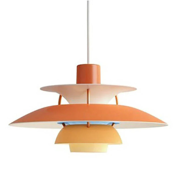 Moderne LED-Hängelampe in Farbenfrohem Metalldesign für Esstisch und Wohnbereiche – Energiesparend, E27 Fassung 20