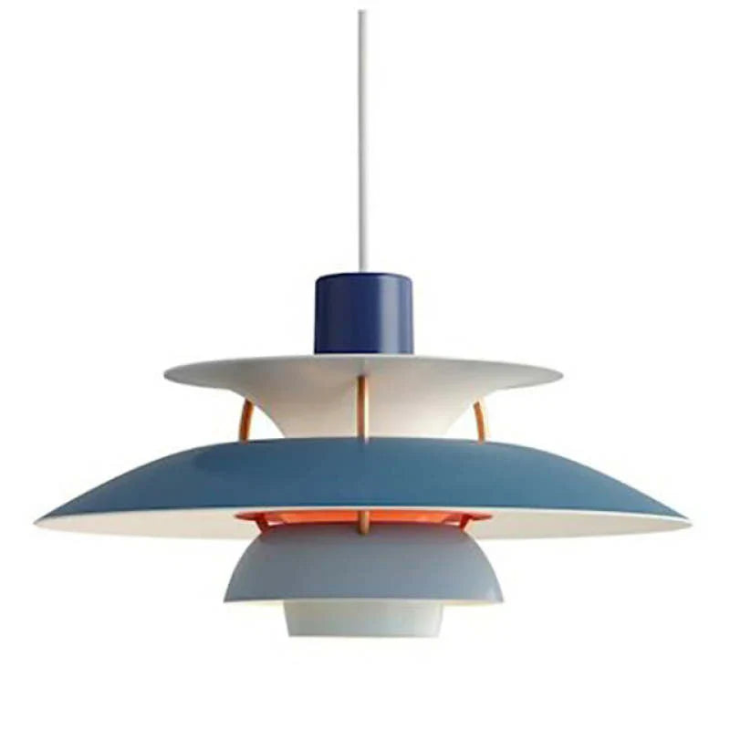 Moderne LED-Hängelampe in Farbenfrohem Metalldesign für Esstisch und Wohnbereiche – Energiesparend, E27 Fassung 7