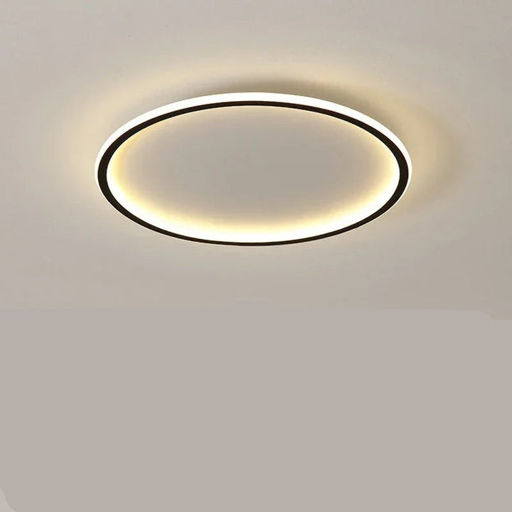Moderne Runde LED-Deckenleuchte im Skandinavischen Stil für Wohnzimmer – Gleichmäßige Beleuchtung, 20-60 cm Durchmesser 0