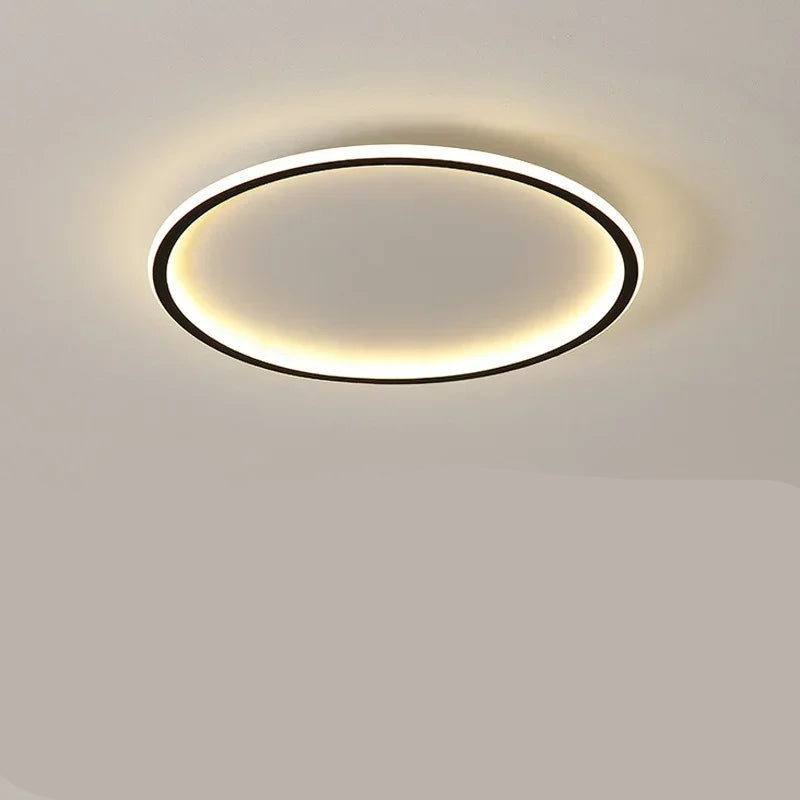 Moderne Runde LED-Deckenleuchte im Skandinavischen Stil für Wohnzimmer – Gleichmäßige Beleuchtung, 20-60 cm Durchmesser 11