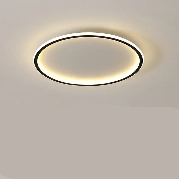 Moderne Runde LED-Deckenleuchte im Skandinavischen Stil für Wohnzimmer – Gleichmäßige Beleuchtung, 20-60 cm Durchmesser 11