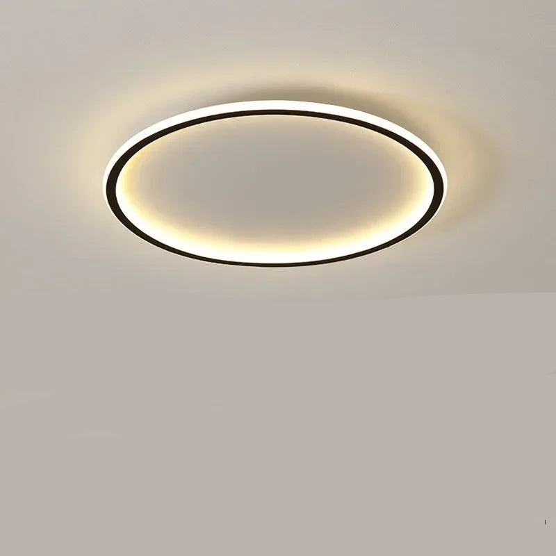 Moderne Runde LED-Deckenleuchte im Skandinavischen Stil für Wohnzimmer – Gleichmäßige Beleuchtung, 20-60 cm Durchmesser 13