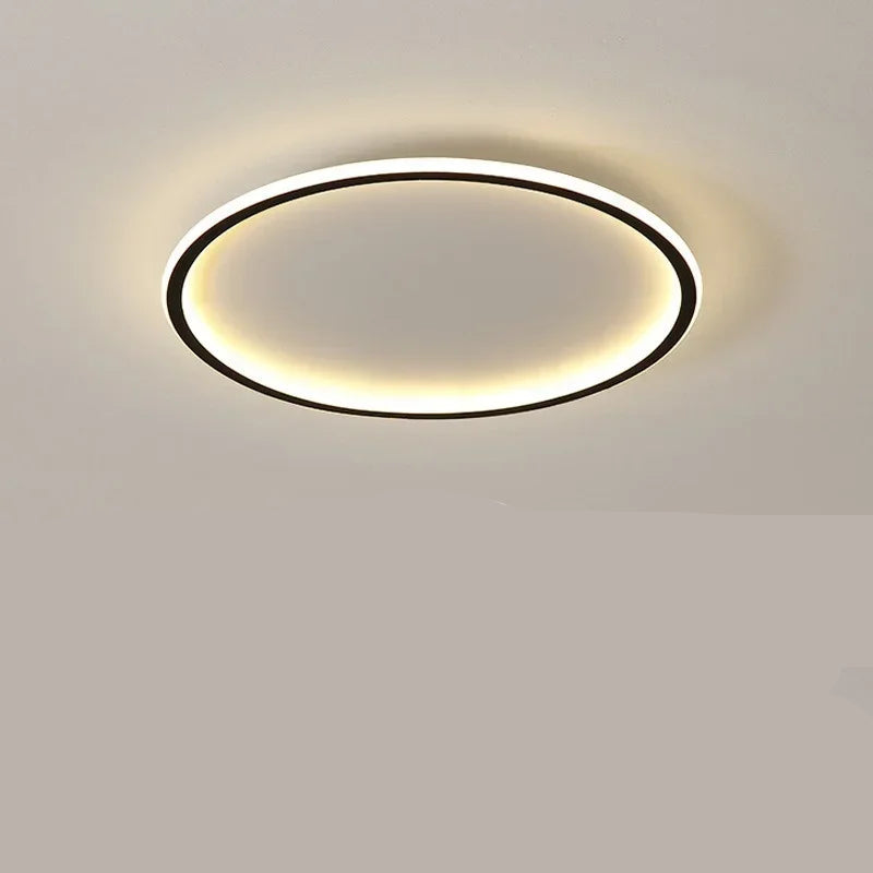 Moderne Runde LED-Deckenleuchte im Skandinavischen Stil für Wohnzimmer – Gleichmäßige Beleuchtung, 20-60 cm Durchmesser 14
