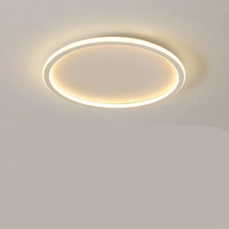 Moderne Runde LED-Deckenleuchte im Skandinavischen Stil für Wohnzimmer – Gleichmäßige Beleuchtung, 20-60 cm Durchmesser 18