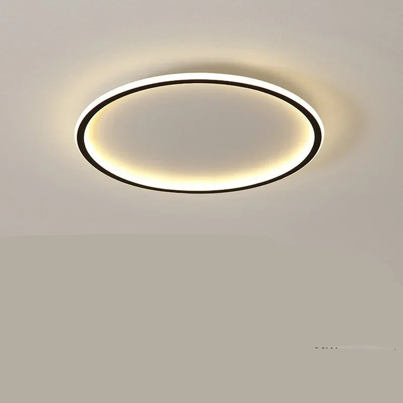 Moderne Runde LED-Deckenleuchte im Skandinavischen Stil für Wohnzimmer – Gleichmäßige Beleuchtung, 20-60 cm Durchmesser 8