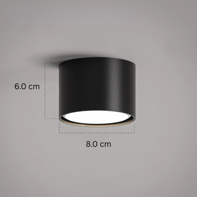 Modernes Aufbau-Decken-Spotlight für Zeitgenössische Räume