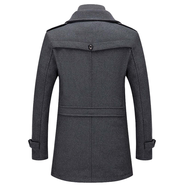 Modischer Männer Mantel aus Hochwertigem, Atmungsaktivem Material – Langärmlig, Ideal für Winter und Übergangszeiten 3