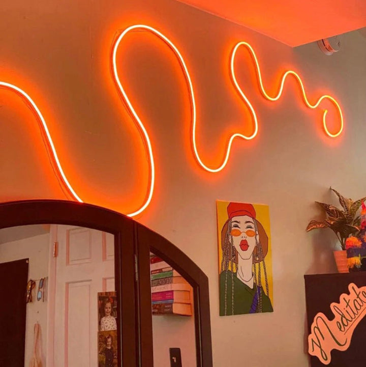 Neon LED Strip Lights with App Control - Customizable Ambiance for Home Lighting 0