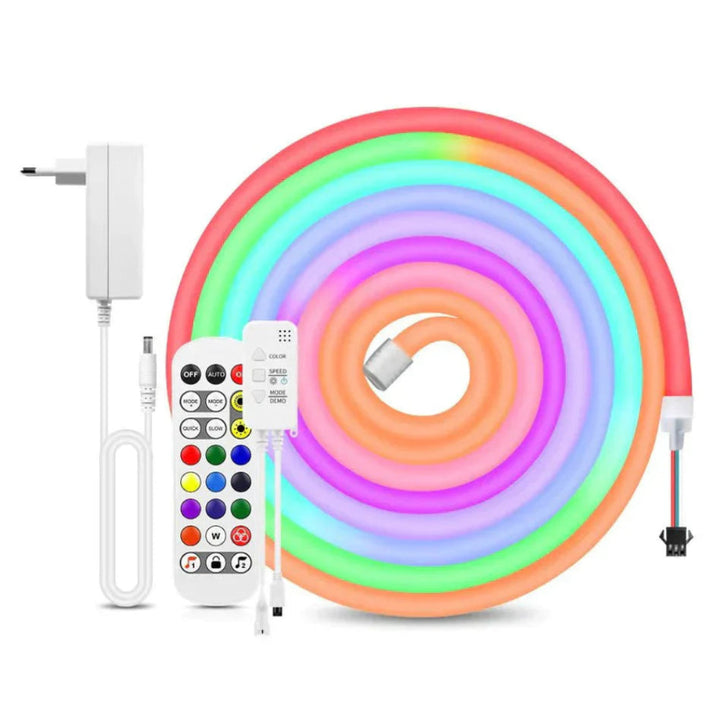 Neon LED Strip Lights with App Control - Customizable Ambiance for Home Lighting 1