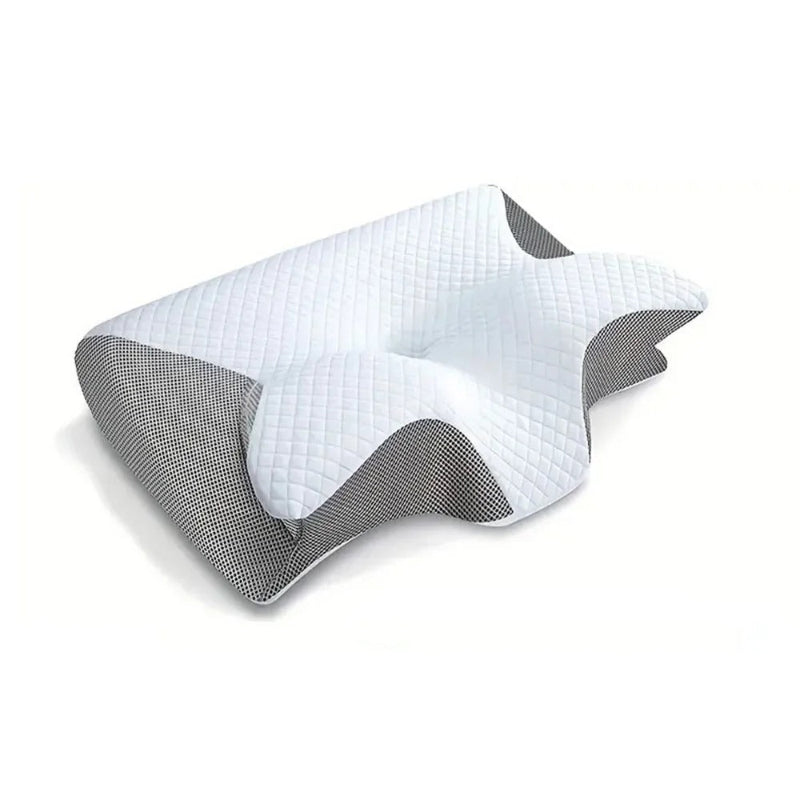 Orthopädisches Nackenstützkissen aus Memory Foam – Ergonomisches Kissen für Nacken- und Rückenschmerzlinderung, 60x35x12 cm 4