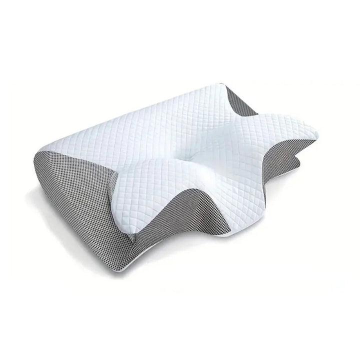 Orthopädisches Nackenstützkissen aus Memory Foam – Ergonomisches Kissen für Nacken- und Rückenschmerzlinderung, 60x35x12 cm 4