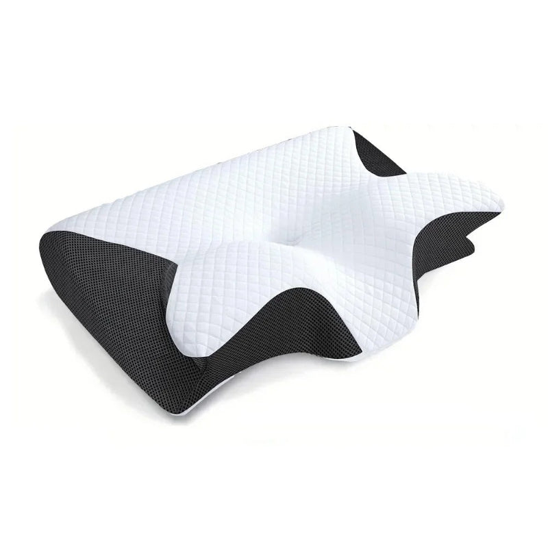 Orthopädisches Nackenstützkissen aus Memory Foam – Ergonomisches Kissen für Nacken- und Rückenschmerzlinderung, 60x35x12 cm 5
