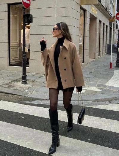 Oversized Wintermantel Damen mit Knöpfen – Bequemer Schnitt für Alltag und Freizeit, S-3XL verfügbar 0