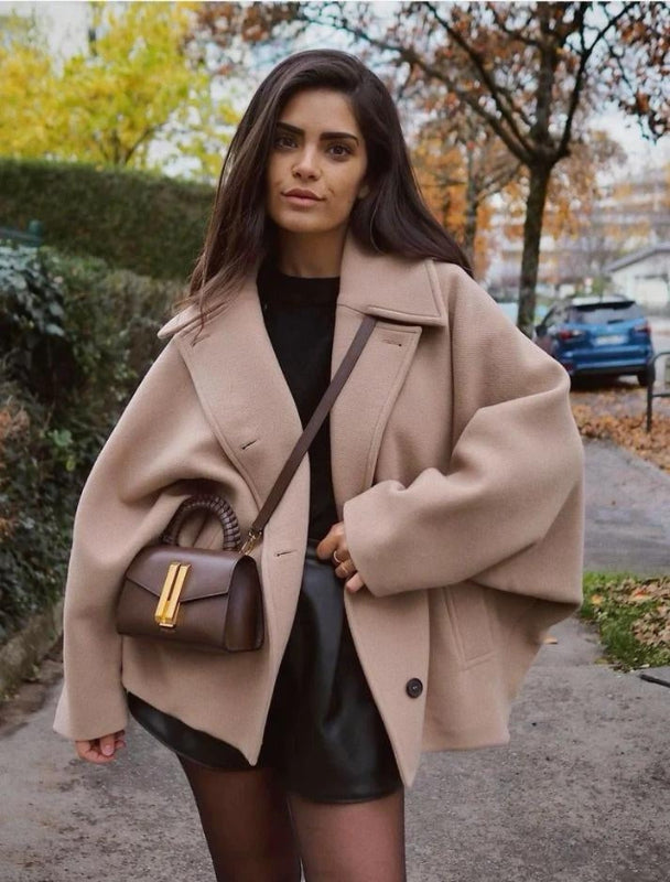Oversized Wintermantel Damen mit Knöpfen – Bequemer Schnitt für Alltag und Freizeit, S-3XL verfügbar 4
