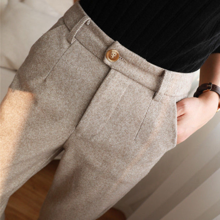 Elegante damesbroek met hoge taille