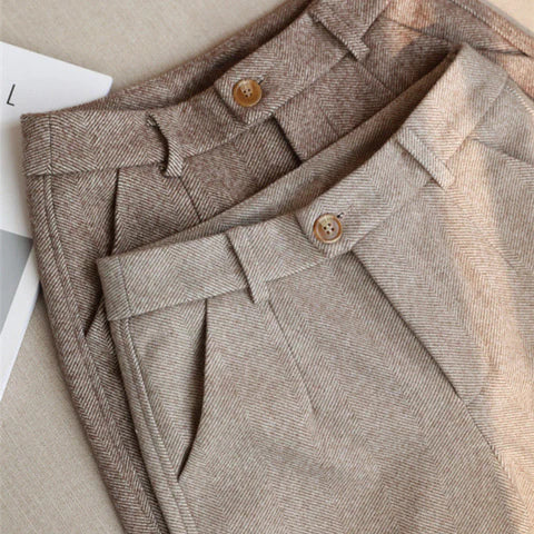 Elegante damesbroek met hoge taille