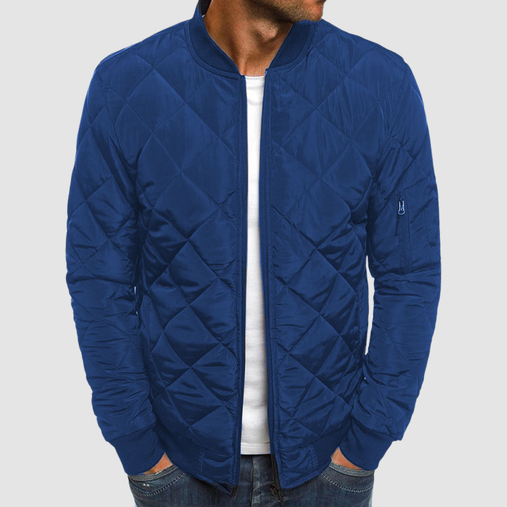 Premium Herrenjacke mit Maßgeschneiderter Passform und Elegantem Revers – Übergangsjacke für Stil und Komfort 2