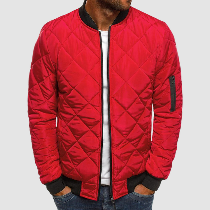 Premium Herrenjacke mit Maßgeschneiderter Passform und Elegantem Revers – Übergangsjacke für Stil und Komfort 3
