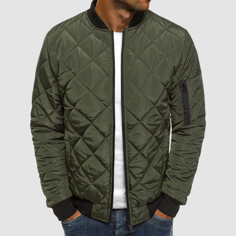 Premium Herrenjacke mit Maßgeschneiderter Passform und Elegantem Revers – Übergangsjacke für Stil und Komfort 4
