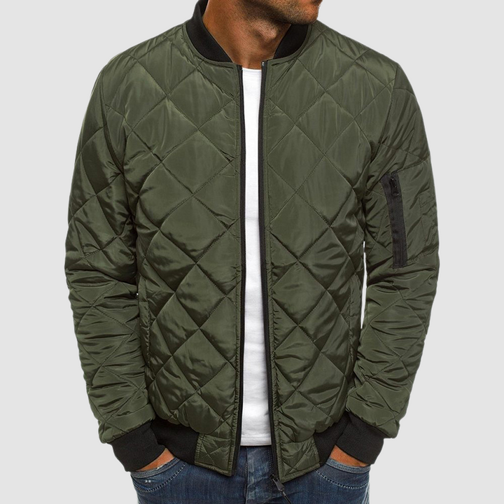 Premium Herrenjacke mit Maßgeschneiderter Passform und Elegantem Revers – Übergangsjacke für Stil und Komfort 4