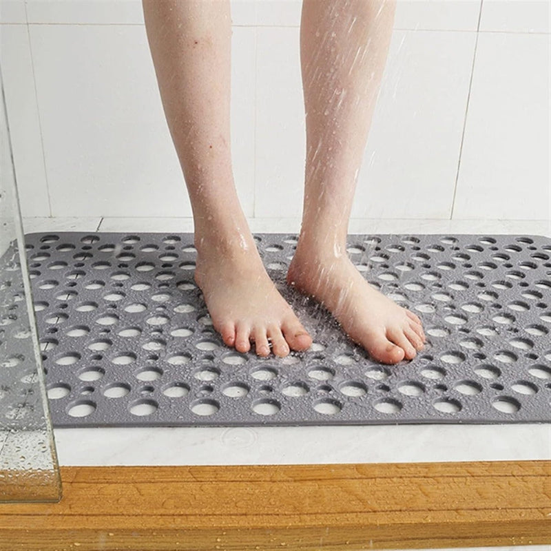 Rutschfeste Duschmatte 70 x 40 cm – Antirutschmatte Dusche mit Antibakteriellen Eigenschaften, Hygienisch und Langlebig 2