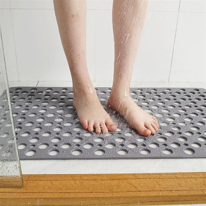 Rutschfeste Duschmatte 70 x 40 cm – Antirutschmatte Dusche mit Antibakteriellen Eigenschaften, Hygienisch und Langlebig 2