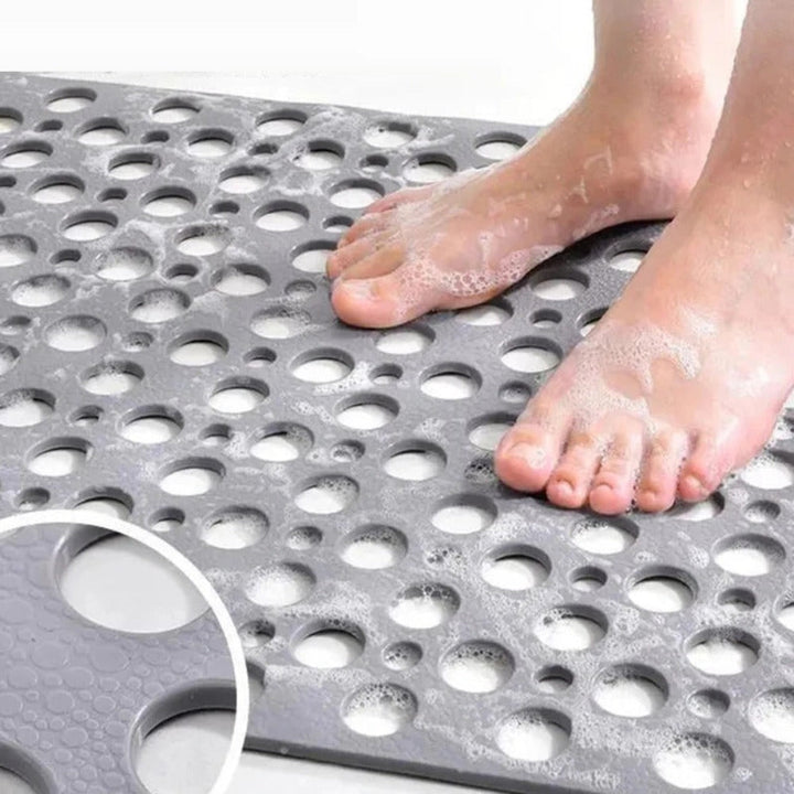 Rutschfeste Duschmatte 70 x 40 cm – Antirutschmatte Dusche mit Antibakteriellen Eigenschaften, Hygienisch und Langlebig 5