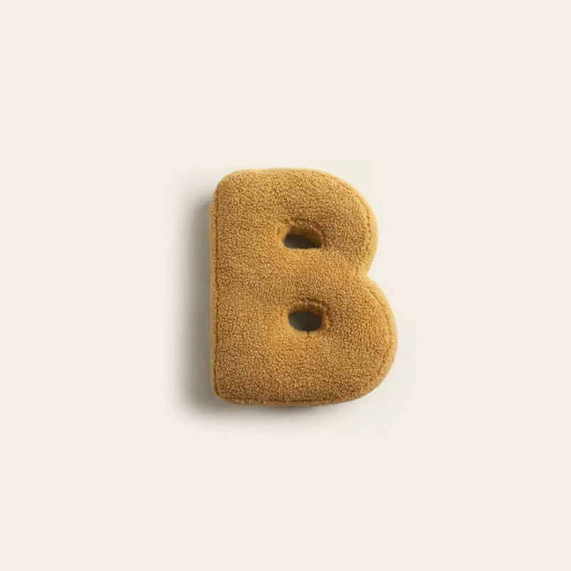 Sofakissen mit Alphabet-Design - Verspieltes Kissen für Wohnzimmer und Kinderzimmer, Kissenbezug Dekoration 5